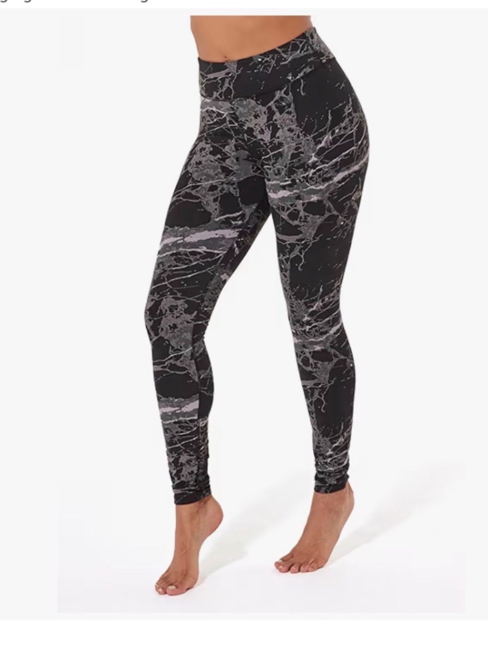 PACT leggings, size medium “marbled sky”